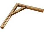 Kotarbau® Staffa Pieghevole 300 X 260 Mm Staffa Dorata Staffa In Acciaio Staffa A Parete Staffe Mensola Angolare Asse In Acciaio Inox Staffa Per Mensola Supporto Angolare Mensola Per Mensola Servizio Pesante