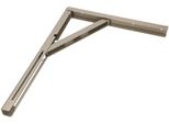 Kotarbau Staffa Pieghevole 400 X 300 Mm Staffa D'argento Staffa D'acciaio Staffa A Muro Staffe Scaffale Angolare Asse In Acciaio Inox Staffa Angolare Staffa Di Supporto Angolo Scaffale Resistente