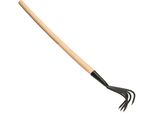 Kotarbau® Mini Coltivatore A 5 Denti Artiglio Da Giardino Coltivatore Manuale Con Manico In Legno