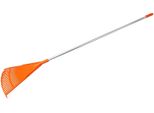 Kotarbau® Rastrello Per Foglie Plastica 20 Denti Arancione Rastrello Giardino Con Manico In Alluminio- Rastrelli Per Foglie Erba Siepi Leggero