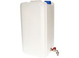 Kotarbau® Serbatoio In Plastica Per Acqua Potabile Con Rubinetto In Metallo 30 Litri