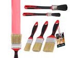 Kotarbau® Set Di 5 Pennelli 2-K Castor Soft Set Professionale Per Lavori Di Pittura Ristrutturazione