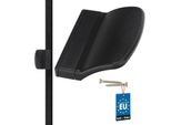 Kotarbau® Maniglia Per Porta Da Balcone Pratica Maniglia In Plastica Sicura Per Fumatori Porta Del Patio Ottica Maniglia Di Chiusura Guscio Nero