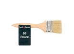 Kotarbau® Pennelli Per Pittura Con Manico In Legno 63 Mm 50 Pz. Tutte Le Misure Pennelli Piatti Pennelli Per Smalti Mordenti Pennelli Per Pittura Vernice Vernici Acriliche Setole Resistenti Allo Strappo Lavabile Uni