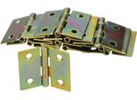 Kotarbau® Cerniere Per Mobili 30 X 30 Mm 25 Pezzi Cerniere Arrotolate Tutte Le Dimensioni Cerniera Per Tavolo Cerniera Per Porta Cerniera Per Mobili Cerniere Per Porta Zincate Cerniera Per Scatola Cerniere Per Mobile
