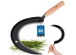 Kotarbau® Falce Tonda 235 Mm Falce Foglia Falce Piccola Falce Da Giardino Falce Da Giardino Falce A Mano Falce Piccola Falce