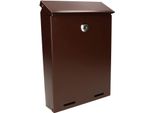 Kotarbau® Cassetta Per Le Lettere 260X180X55Mm Marrone Formato C-5 Per Giornali E Volantini