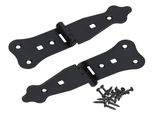 Kotarbau® Set Di 2 Cerniere Per Persiane 170 Mm Cerniera Per Cancello Stretta Cerniera Per Porta Elegante Di Altissima Qualità Cerniere A Croce Cerniera Per Cancello Da Giardino