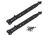 Kotarbau® Set Di 2 Cerniere Per Tapparelle 320 Mm Cerniera Per Cancello Stretto Cerniera Per Porta Elegante Di Altissima Qualità Cerniere A Croce Cerniera Per Cancello Da Giardino