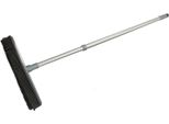 Spazzola Kotarbau® Con Setole In Gomma Per Spazzare I Capelli Con Spatola + Manico Telescopico