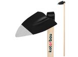 Kotarbau® Zappetta Per Giardino Zappetta Per Foglie Di Cuore Zappetta Per Erbacce Zappetta Per Piante 160 X 130 Mm