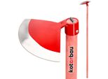 Kotarbau Zappa Da Giardino Mezzotonda 180 Mm X 90 Mm Con Manico 119 Cm Zappa Da Giardino Zappa Per Diserbo Zappa Per Piantare Attrezzo Da Giardino Per Trapianto Diserbo Manutenzione Del Giardino