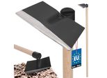 Kotarbau® Zappa Da Giardino Di Forma Trapezoidale 200 X 80 Mm Con Manico 115 Cm Zappa Da Giardino Zappa Per Diserbo Zappa Per Piantare Attrezzo Da Giardino Per Trapianto Diserbo Manutenzione Giardino