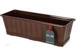 Kotarbau® Fioriera Con Conchiglia Marrone 50 X 18 X 15 Cm Fioriera