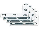 Kotarbau® Set Di 50 Staffe Angolari 40 X 40 X 10 X 1,5 Mm Connettore Angolare Staffa Angolare Staffa Piatta Staffa A L Staffa Per Mobili Per Rinforzare Le Finestre Porte Costruzioni In Legno