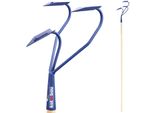 Kotarbau® Coltivatore A Mano Con Azioni 170 Cm Coltivatore Per Diserbo Coltivatore A Mano Con 3 Denti