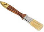 Kotarbau® Pennello Piatto 1" Lunghezza Setole 25 Mm Pennello Per Smalti Pennello Per Pittori Pennello In Legno Laccato Per Lavori Di Ristrutturazione"
