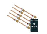 Kotarbau® Set Di 10 Pennelli Rotondi Da 35 Mm Pennelli Ad Anello Pennelli Per Smalto Pennelli Per Pittura Pennelli In Legno Per Lavori Di Ristrutturazione