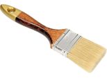 Kotarbau® Pennello Piatto 2" Lunghezza Setole 50 Mm Pennello Per Smalti Pennello Per Pittori Pennello In Legno Laccato Per Lavori Di Ristrutturazione"