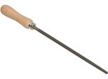 Kotarbau® Lima Da Officina Tonda Lunghezza: 250 Mm Taglio 2 (Medio) Lima A Mano Lima Tonda Lima In Metallo Per La Lavorazione Grezza Dei Metalli