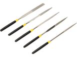 Kotarbau® Set Di Lime Ad Ago Diamantate 5 Pezzi 160 Mm Per Metallo Set Professionale