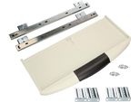 Kotarbau® Cassetto Per Tastiera 550 Mm Supporto Per Tastiera Staffa Sotto La Scrivania Spazio Sotto La Scrivania Tastiera Con Cassetto A Molla Contenitore Per Accessori Grigio