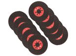 Kotarbau® Set Di 10 Dischi Abrasivi 115X22 Mm Per Piastrelle Pietra Grana 60 Carburo Di Silicio