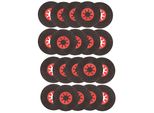Kotarbau® Set Di 20 Dischi Abrasivi 115X22 Mm Per Piastrelle Grana Di Pietra 120 Carburo Di Silicio