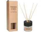 Kotarbau® Diffusore Di Fragranze Con Bastoncini Di Ratan 50Ml Profumo Orientale Per La Casa Cedro E Vaniglia