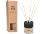 Kotarbau® Diffusore Di Fragranze Con Bastoncini Di Ratan 50Ml Profumo Orientale Per La Casa Muschio E Agrumi