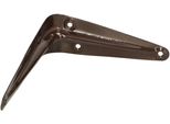 Kotarbau® Supporto Per Scaffale 125X100 Mm Supporto Per Scaffale Supporto Per Montaggio A Parete Marrone