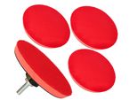Kotarbau® Set Di 4 Dischi Abrasivi Con Velcro 125 Mm Per Smerigliatrice Angolare M14 Disco Di Lucidatura Con Bullone