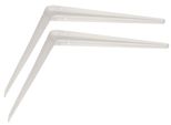 Kotarbau® Set Di 2 Mensole 400X350 Mm Mensole Per Montaggio A Parete Bianco