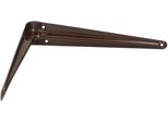 Kotarbau® Supporto Per Scaffale 250X200 Mm Supporto Per Scaffale Supporto Per Montaggio A Parete Marrone