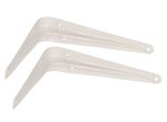 Kotarbau® Set Di 2 Mensole 175X150 Mm Mensole Per Montaggio A Parete Bianco