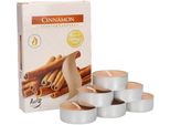 Kotarbau® 6 Confezioni Di Candele Profumate Luci Da Tè Luci Da Tè Profumate Alla Cannella Tempo Di Combustione 4 Ore
