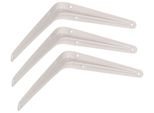 Kotarbau® Set Di 3 Mensole 200X150 Mm Supporti Per Mensole Mensole Per Montaggio A Parete Bianco