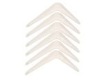Kotarbau® Set Di 6 Mensole 100X75 Mm Supporti Per Mensole Mensole Per Montaggio A Parete Bianco