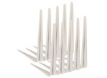 Kotarbau® Set Di 10 Mensole 350X300 Mm Mensole Per Montaggio A Parete Bianco