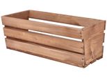 Kotarbau® Fioriera In Legno Fioriera Lunga Da Balcone Marrone 40 X 18 X 15 Cm