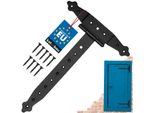 Kotarbau® Cerniere A Croce 300 Mm Cerniere Per Persiane Cerniera Piastra Per Cerniere Ferramenta Per Edilizia Ferramenta Per Cancelli Raccordo In Legno Cerniere A T Cerniere A T Verniciate A Polvere