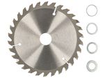 Lama In Metallo Duro Kotarbau® Per Il Taglio Del Legno 30 Denti 150 Mm + Anelli Di Riduzione