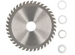 Lama In Metallo Duro Kotarbau® Per Il Taglio Del Legno 40 Denti 115 Mm + Anelli Di Riduzione