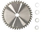 Kotarbau® Lama In Metallo Duro Per Il Taglio Del Legno 40 Denti 300 Mm + Anelli Di Riduzione
