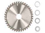 Lama In Metallo Duro Kotarbau® Per Il Taglio Del Legno 40 Denti 190 Mm + Anelli Di Riduzione