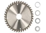 Lama In Metallo Duro Kotarbau® Per Il Taglio Del Legno 40 Denti 160 Mm + Anelli Di Riduzione