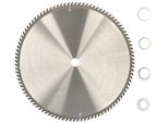 Kotarbau® Lama In Metallo Duro Per Il Taglio Del Legno 100 Denti 500 Mm + Anelli Di Riduzione