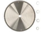 Lama In Metallo Duro Kotarbau® Per Il Taglio Del Legno 100 Denti 450 Mm + Anelli Di Riduzione