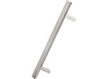 Kotarbau® Ferramenta Per Porte Esterne Maniglia Per Porta D'ingresso Monofacciale In Acciaio Inox Con Vite Lunga Inox 45 Gradi 450X650 Mm