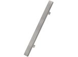 Kotarbau® Ferramenta Per Porte Esterne Maniglia Per Porta D'ingresso Monofacciale In Acciaio Inox Con Vite Lunga Inox 90 Gradi 450X650 Mm